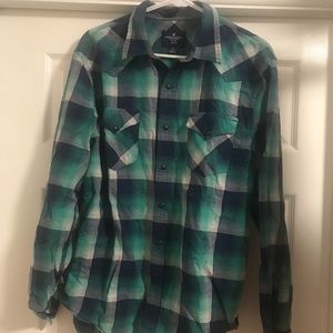 American Eagle Button Up